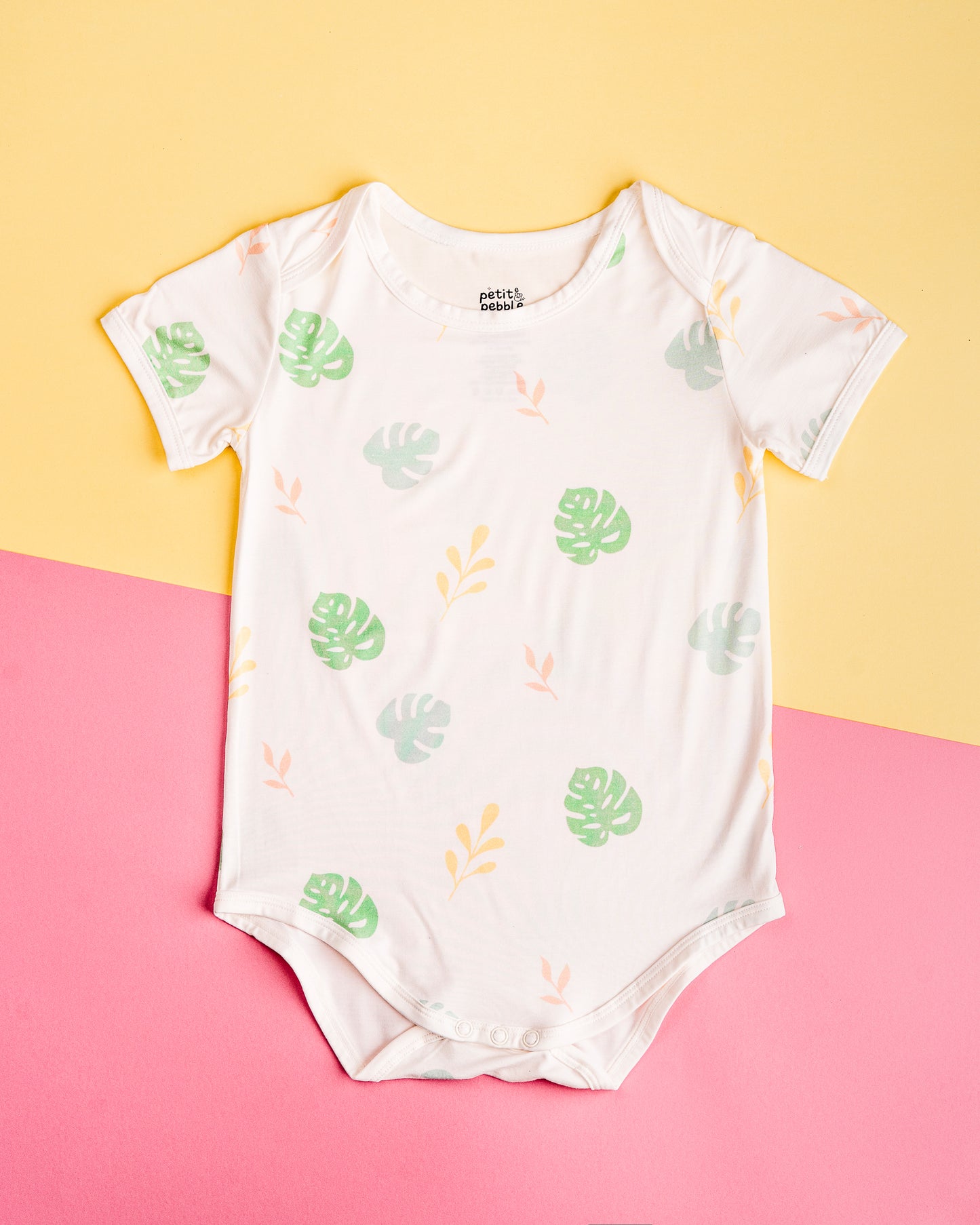 Happy Pebble - Leaf Print (Bundle of 2)