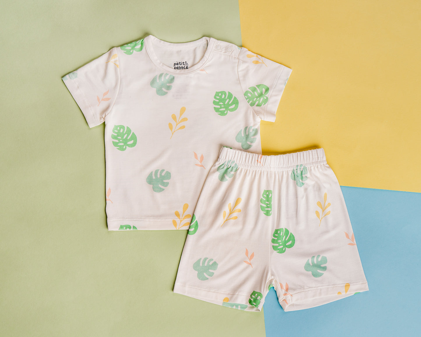 Active Pebble - Leaf Print (Bundle of 2)