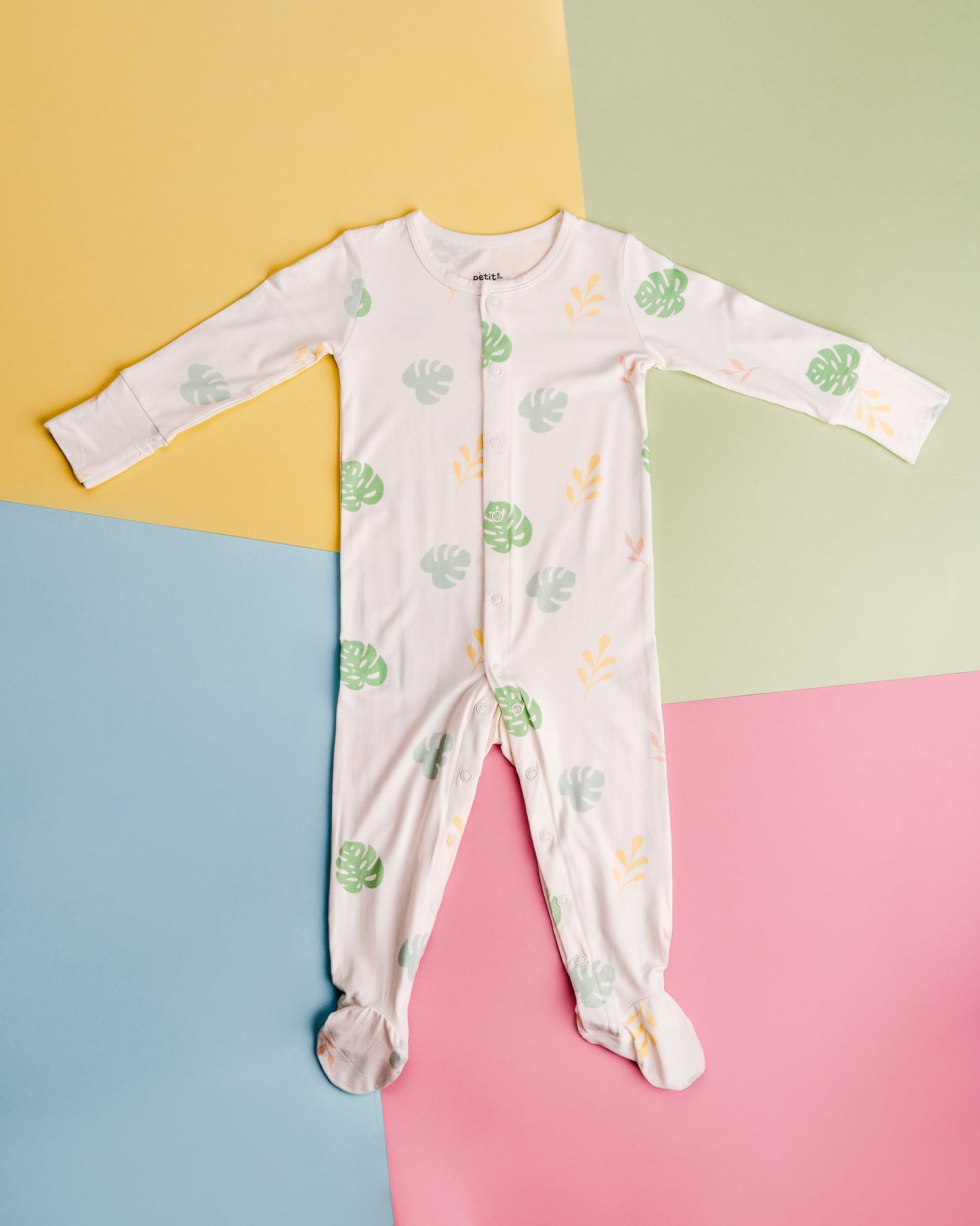 Snoozey Pebble - Leaf Print (Bundle of 2)